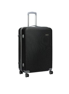 28" Black Spinner Luggage with TSA Lock; Expandable Double Zipper; Made of ABS