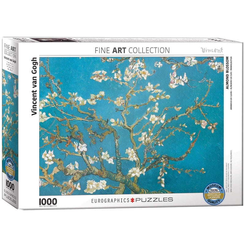 Eurographics Almond Branches by Vincent Van Gogh 1000-Piece Puzzle - Image 1