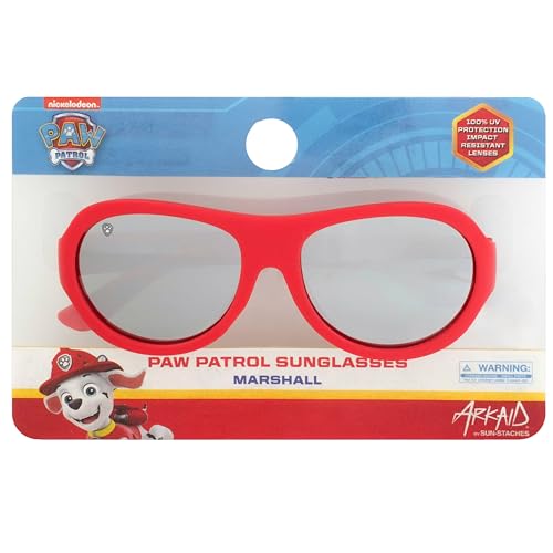 ARKAID PAW Patrol Marshall Aviator Sunglasses, Kids Costume Accessory, UV400, One Size Fits Most Kids - Image 3