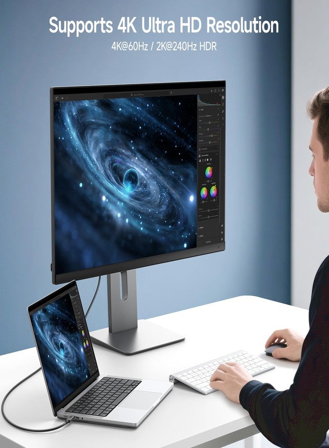 Cable Matters [USB-IF Certified] 10 Gbps Gen 2 USB C Cable - 3.3ft / 1m, Supports Up to [4K@60Hz Video, 100W Charging, 10Gbps Data Transfer], Black - Image 4