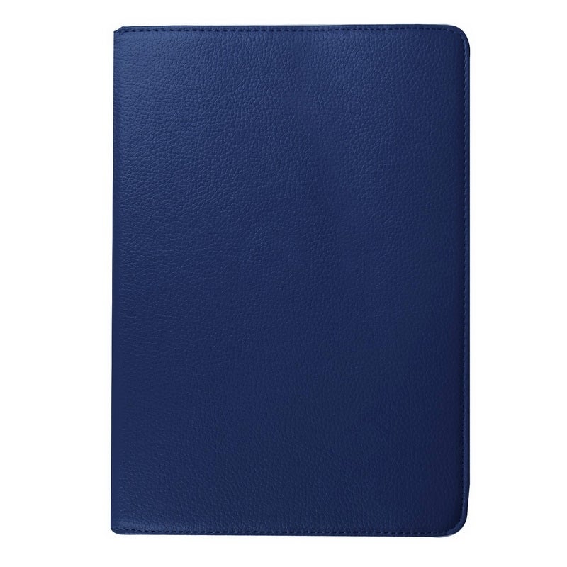 Litchi Texture 360 Degree Rotation Leather Case With Holder For Galaxy Tab S2 9.7 / T815 / T810(Dark Blue) - Image 2