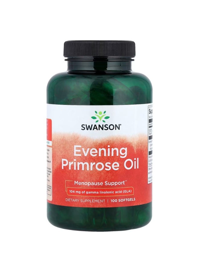 Evening Primrose Oil, 104 mg, 100 Softgels