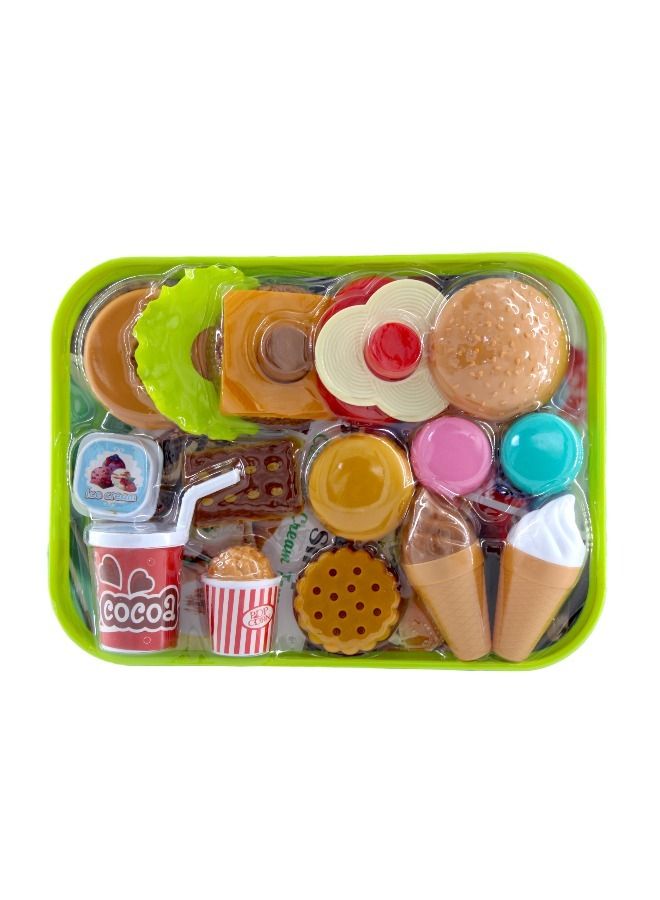 Rally Tableware Fast Food Pretend Play Set - Image 2