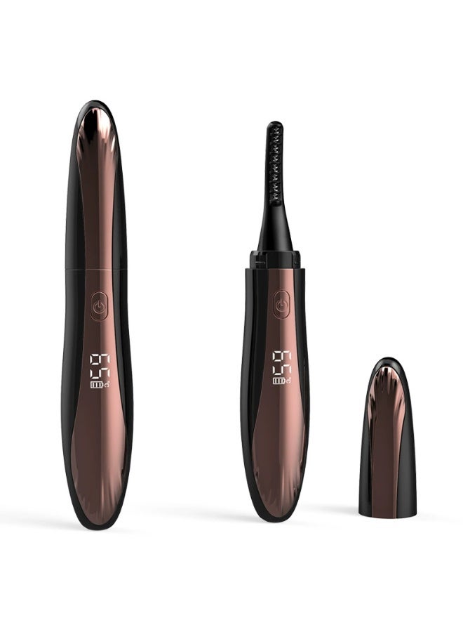 general Heated Eyelash Curlers Rechargeable Electric Eyelash Curler Eye lash Curler Lash Lift 4 Temperature Mode Type C Charge, Perfect Gift for Women - Image 1