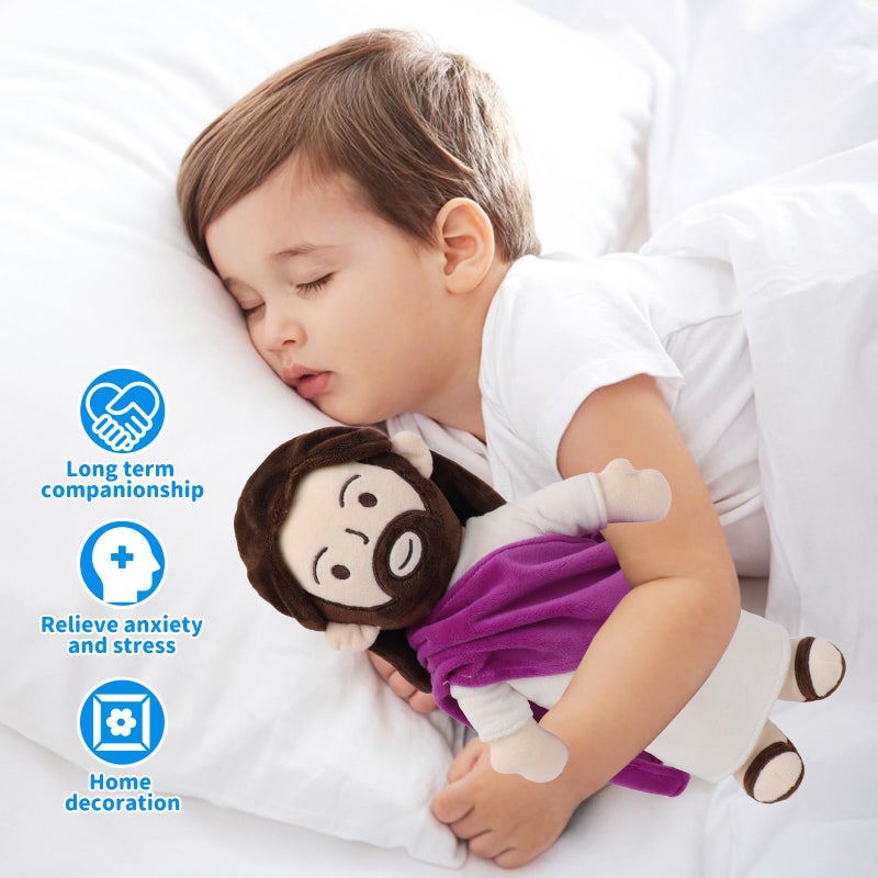 Yelakey 13" Jesus Plush Jesus Stuffed Doll Religious Easter Gifts for Kids Party Favors - Image 2