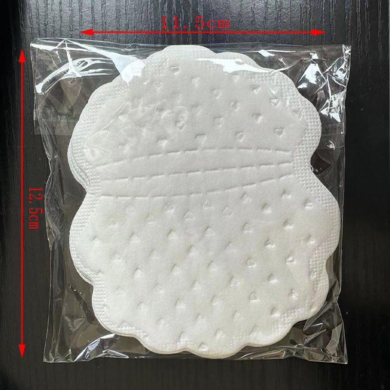 Generic Invisible Underarm Sweat Pads Anti-Perspiration Mint plum-shaped underarm stickers [10 pieces]]