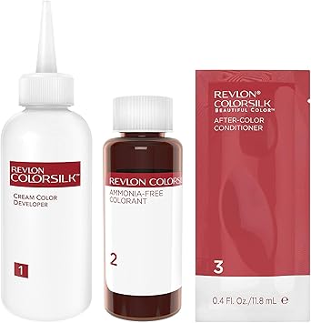 Colorsilk Revlon Colorsilk Permanent Hair Dye Medium Golden Brown 434g PACK OF 3 - Image 5