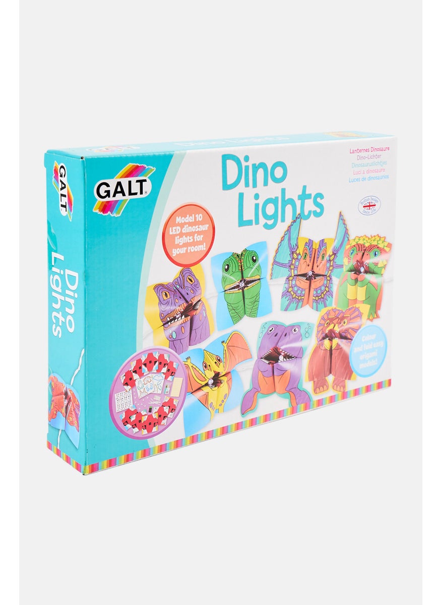 GALT Kids Led Dinosaur Lights, White/Turquoise  - Image 3