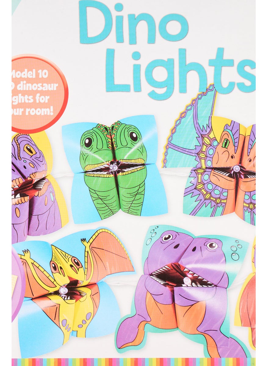 GALT Kids Led Dinosaur Lights, White/Turquoise  - Image 2