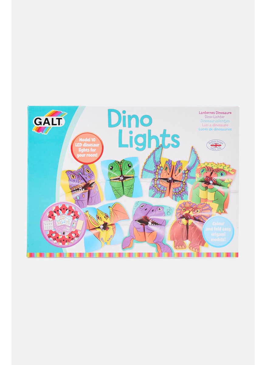 GALT Kids Led Dinosaur Lights, White/Turquoise  - Image 1