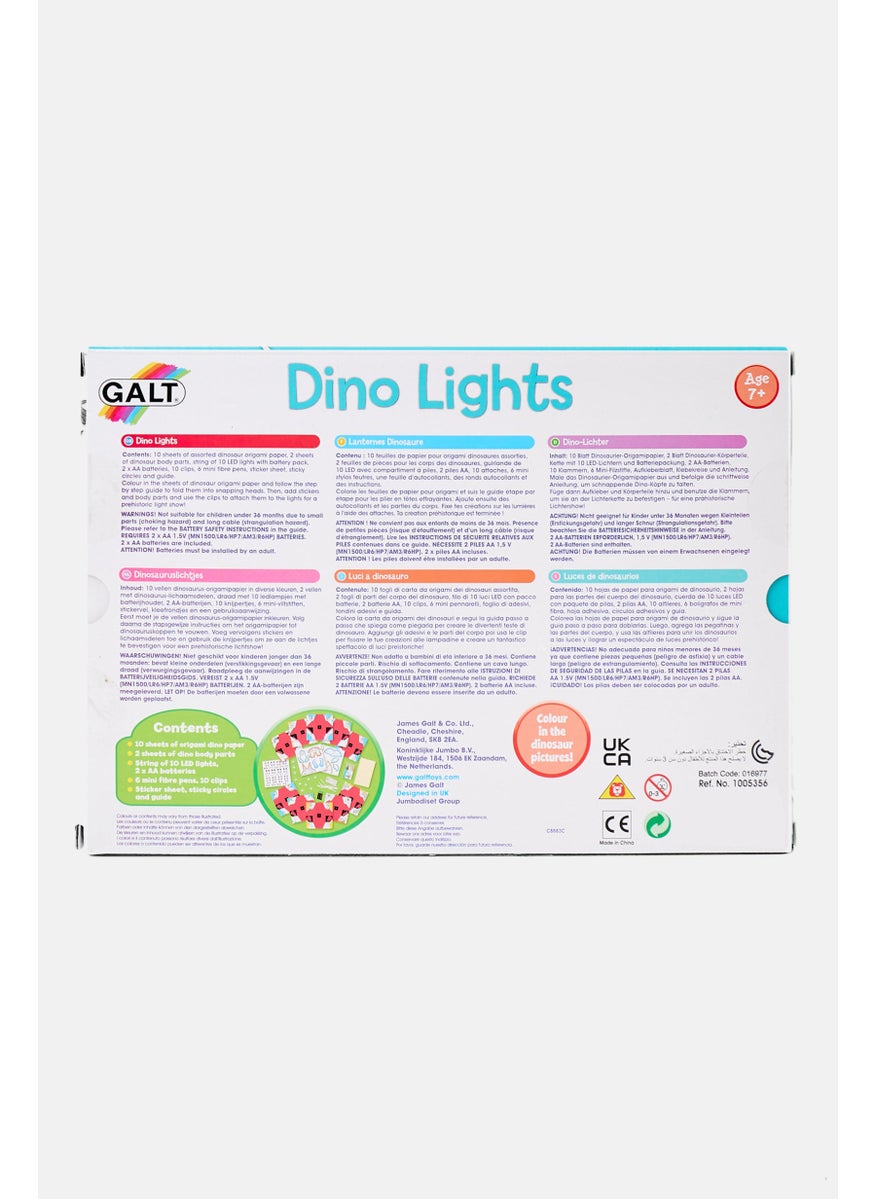 GALT Kids Led Dinosaur Lights, White/Turquoise  - Image 5