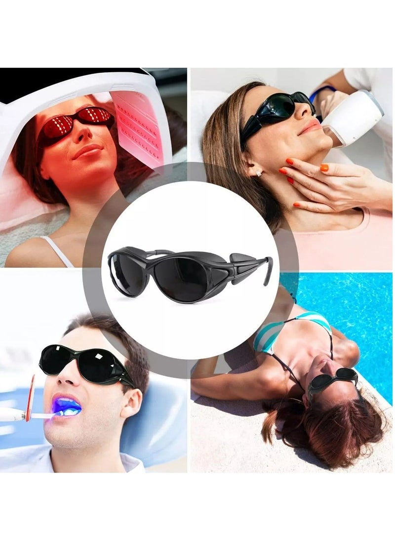 Red Light Therapy Protective Glasses | UV Laser Safety Glasses | Infrared Safety Glasses | Eye Protection for Hair Removal Devices, Beauty Equipment, and Solarium Use - Image 4