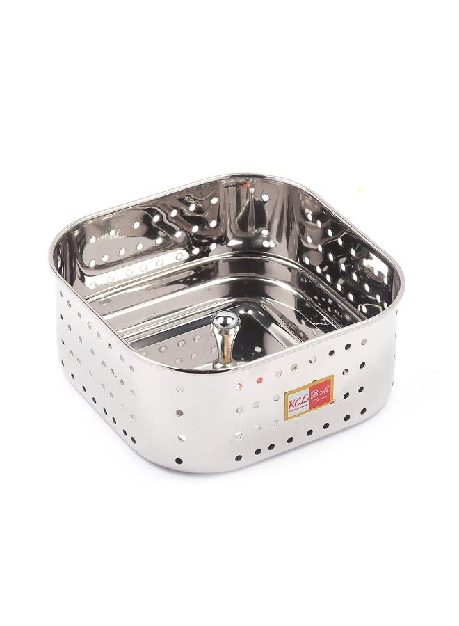 KCL Stainless Steel - Paneer & Tofu Maker | Strainer | Square Shape Mould | for Perfect Homemade Paneer | 500ml - Image 1