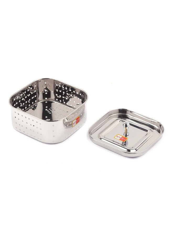 KCL Stainless Steel - Paneer & Tofu Maker | Strainer | Square Shape Mould | for Perfect Homemade Paneer | 500ml - Image 2
