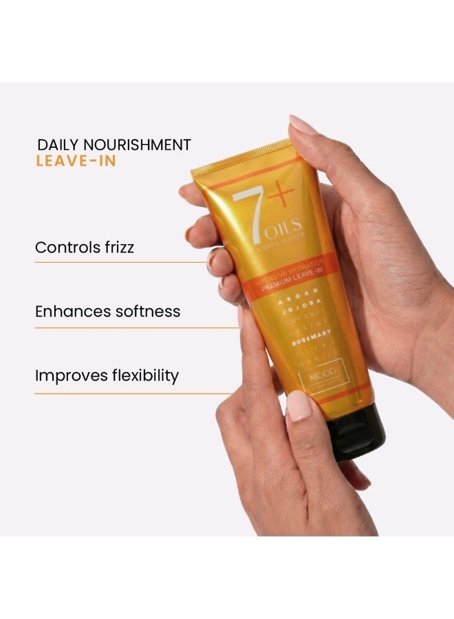MOOD 7Oils Plus Intensive Hydration Leave-In (200ml) - Image 2