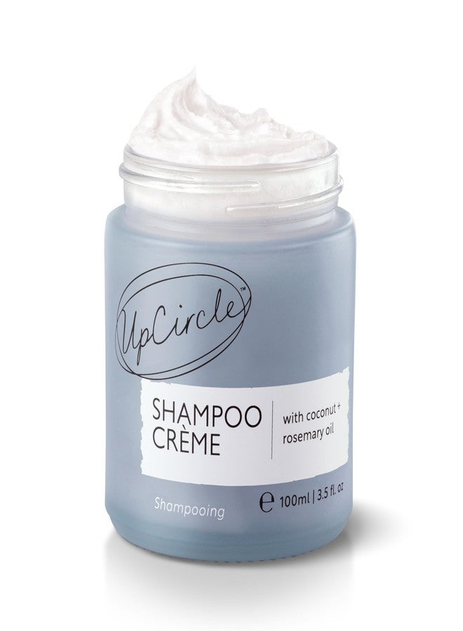 UpCircle Shampoo Crème with Rosemary Oil + Pink Berry 3.52oz - Gentle Formulation To Soothe + Cleanse - Coconut + Grapefruit oil - Natural, Vegan + Cruelty-Free - Image 1