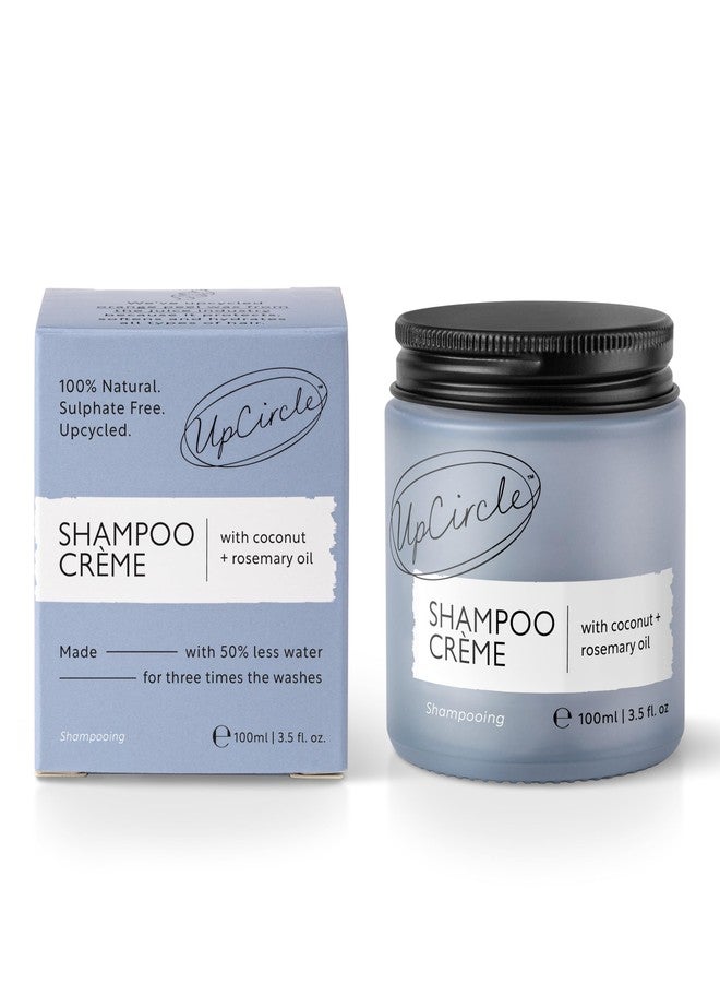 UpCircle Shampoo Crème with Rosemary Oil + Pink Berry 3.52oz - Gentle Formulation To Soothe + Cleanse - Coconut + Grapefruit oil - Natural, Vegan + Cruelty-Free - Image 3
