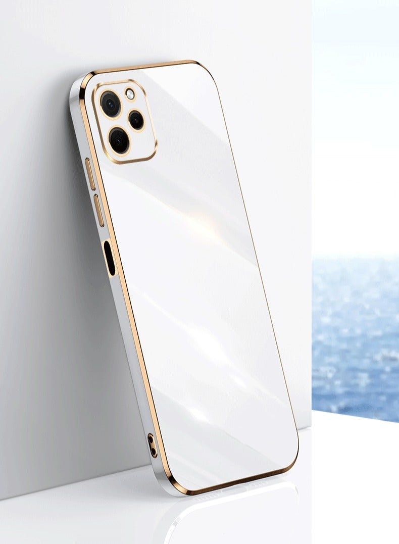 HUAWEI Nova Y61 4G Mobile Phone Case Cover, Luxury Plating Soft Back Cover, Raised Full Camera Protection - Image 1
