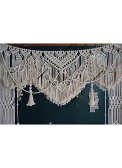 Macrame Curtain, Macrame Wall Hanging Door Curtain Wedding Backdrop Window - pzsku/ZEA73B7F9D70A177A517AZ/45/_/1724141596/7a8ba82b-e799-4c6c-90e6-d2bc2cde3047