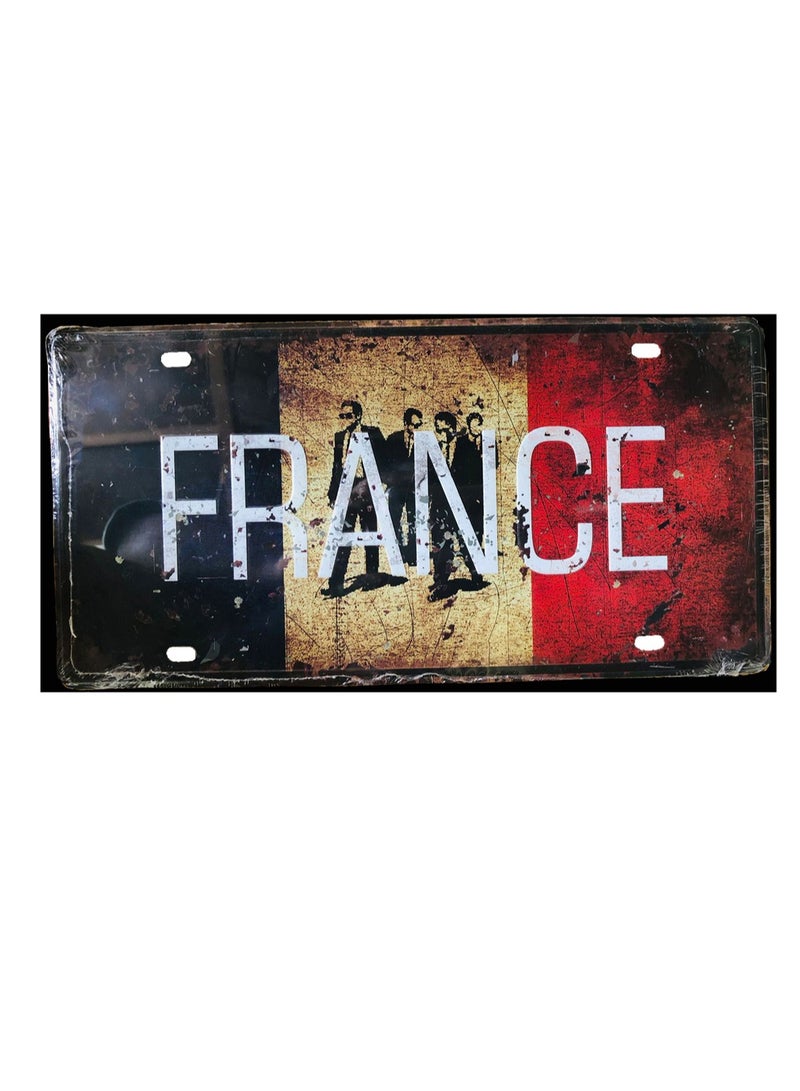LINGWEI Wall Decoration Metal Poster Wall Plates Car Plate Art Poster Metal Decoration For Home vintage Metal Tin Sign Poster Plaque - Image 2