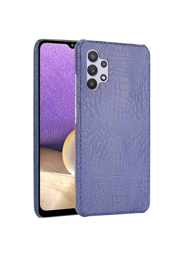 S-TOP Case For Samsung Galaxy A32 4G European version Shockproof Crocodile Texture PC + PU Case - Image 1