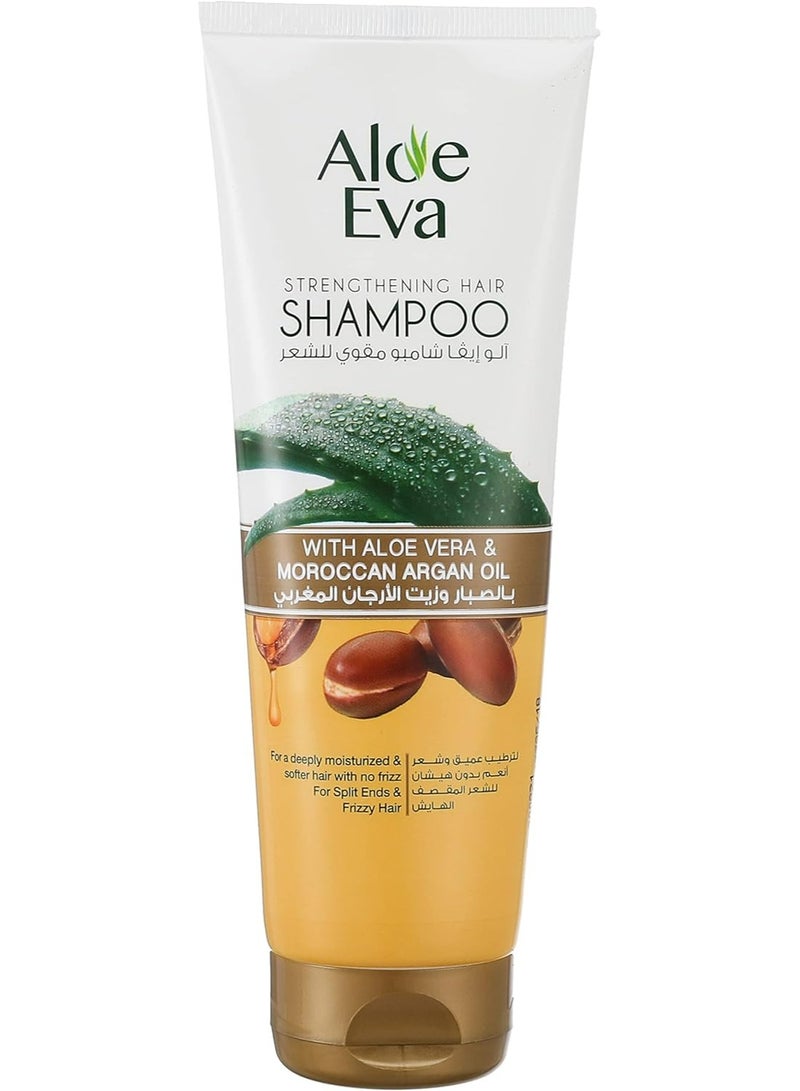 Aloe Eva Shampo Plus Oil Replacement with Aloe vera And Moroccan Argan oil 230+250 Ml - Image 3