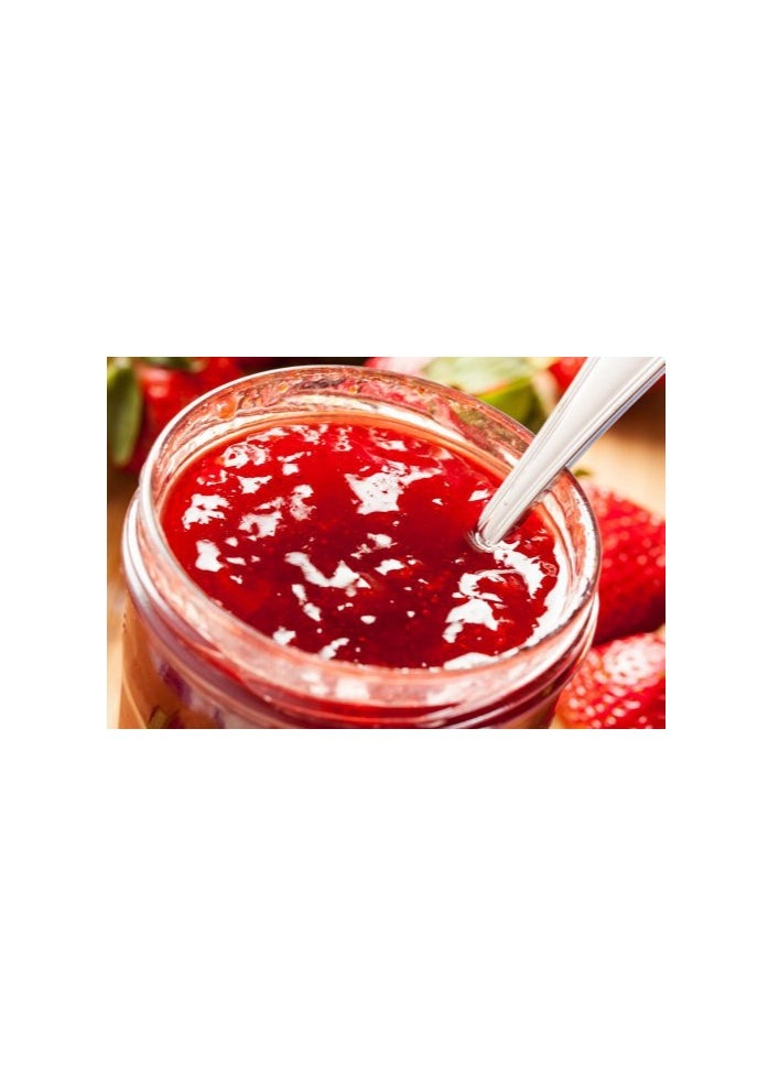 STEVIA JAM - Natural strawberry jam zero sugar added - sweetened with natural stevia from Stevia Jam - low in calories - suitable for everyone who follows a healthy lifestyle - Image 1