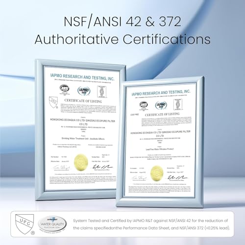 Waterdrop [Alkaline] Waterdrop Water Filter for Sink Faucet, NSF/ANSI 42 Certified Countertop Water Filter System, 5-Stage Stainless Steel Faucet, 8000 Gallons, Reduces 99% Chlorine, WD-CTF-03(1 Filter) - Image 4