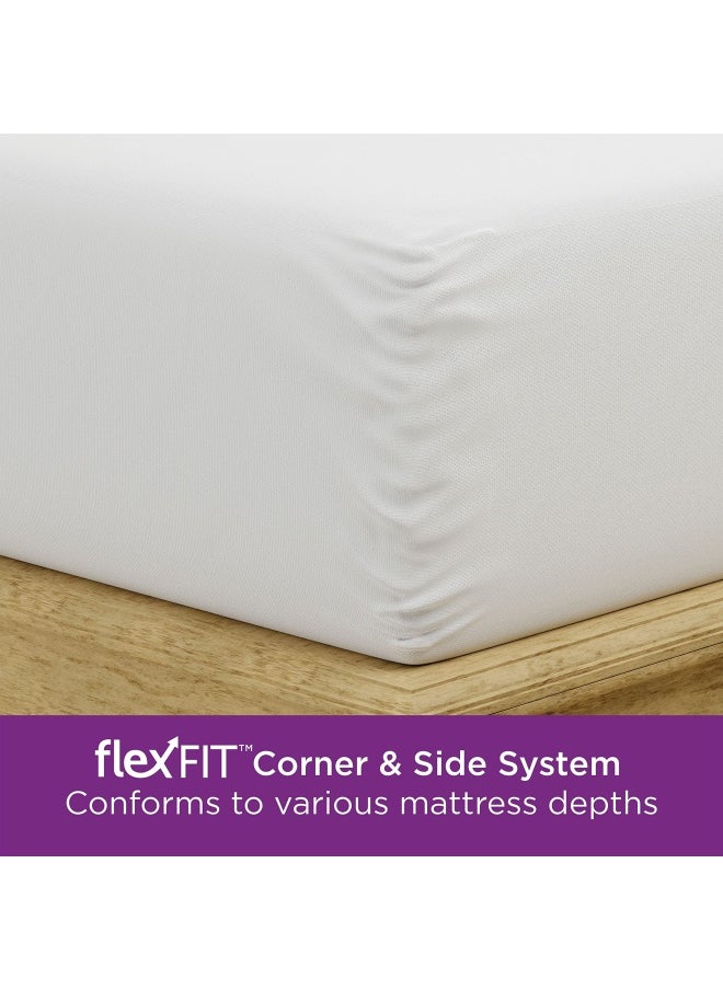 Aller-Ease - Allerease Ultimate Allergy Protection And Comfort Zippered Mattress Protector Twin White - Image 1