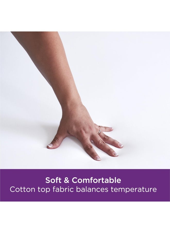 Aller-Ease - Allerease Ultimate Allergy Protection And Comfort Zippered Mattress Protector Twin White - Image 1
