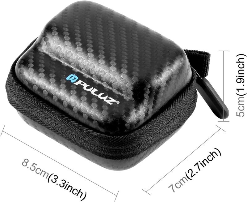 PULUZ حقيبة حمل صغيرة PULUZ لكاميرا Insta360 GO 3GO 3S - حقيبة تخزين واقية صغيرة متوافقة مع ملحقات كاميرا الحركة Insta360 GO 3GO 3S - Image 3