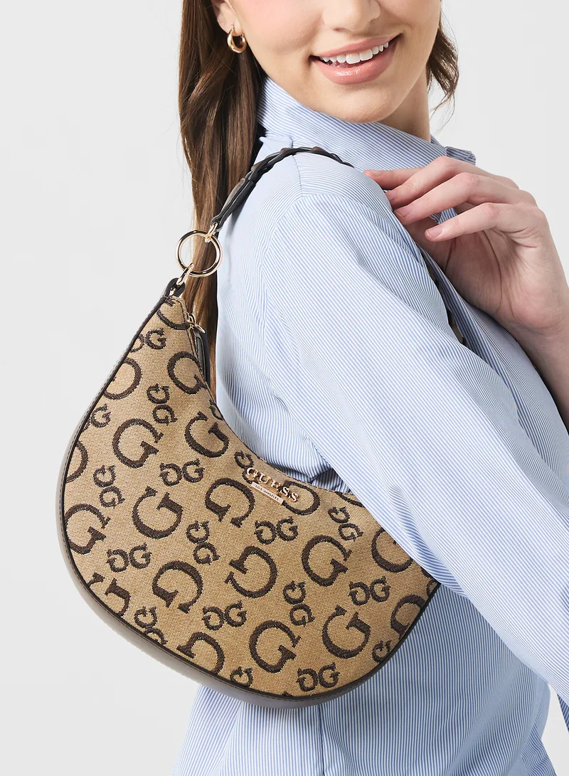 جس Monica Mini Top Zip Hobo