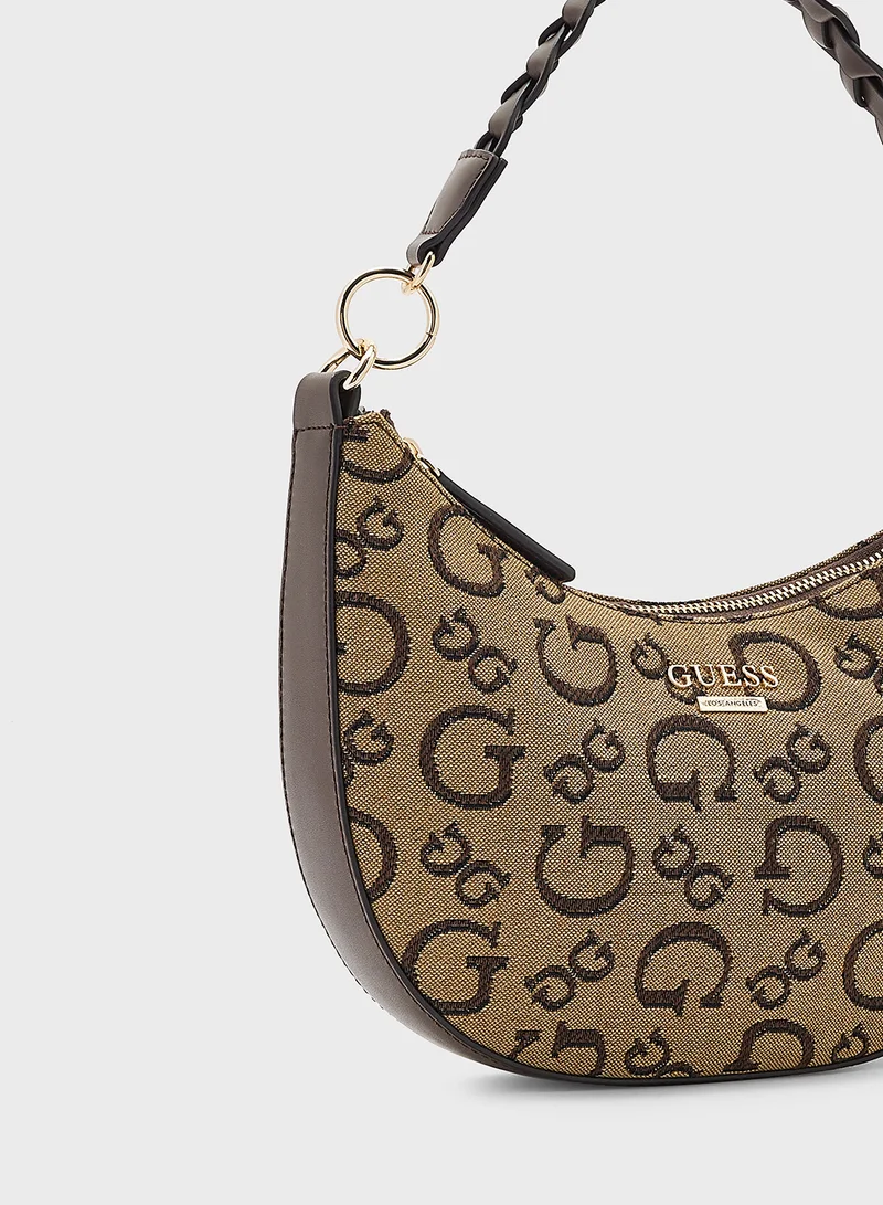 جس Monica Mini Top Zip Hobo