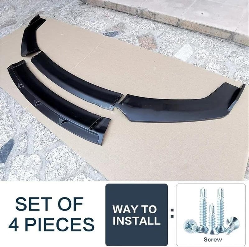 QASULER Carbon Front Skirt Splitter for VW Passat B7 - Image 5