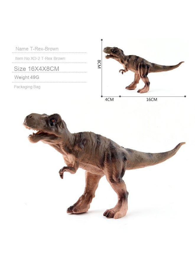 NIBEMINENT Realistic Tyrannosaurus Rex Dinosaur Model - Jurassic Animal Dinosaur Series