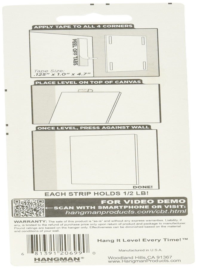 Hangman CBT-4 Hanger Canvas Board, Multicolor - Image 2