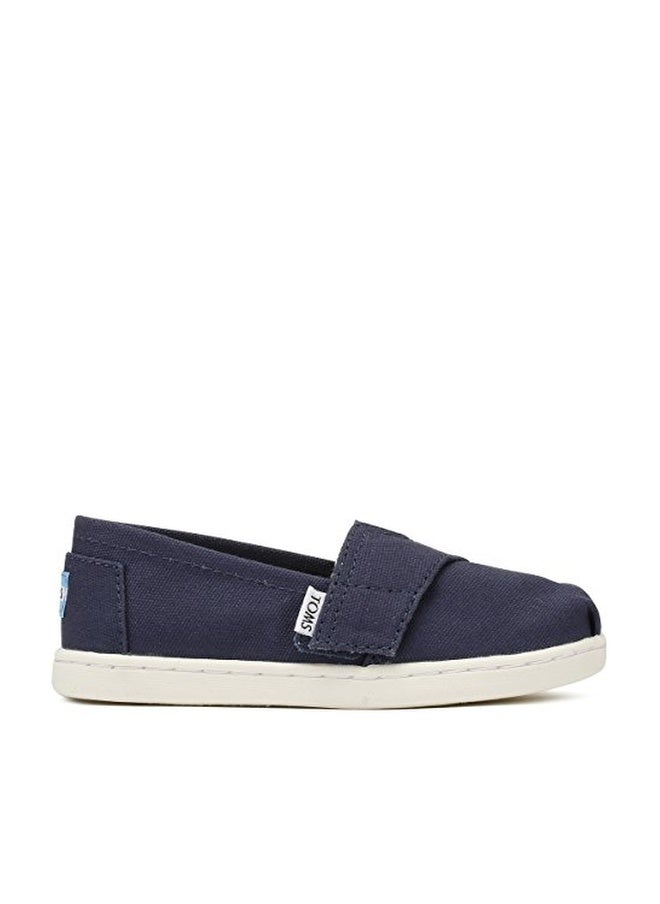 TOMS Tiny Classic Navy Canvas Alpargata, Navy, 11 - Image 1