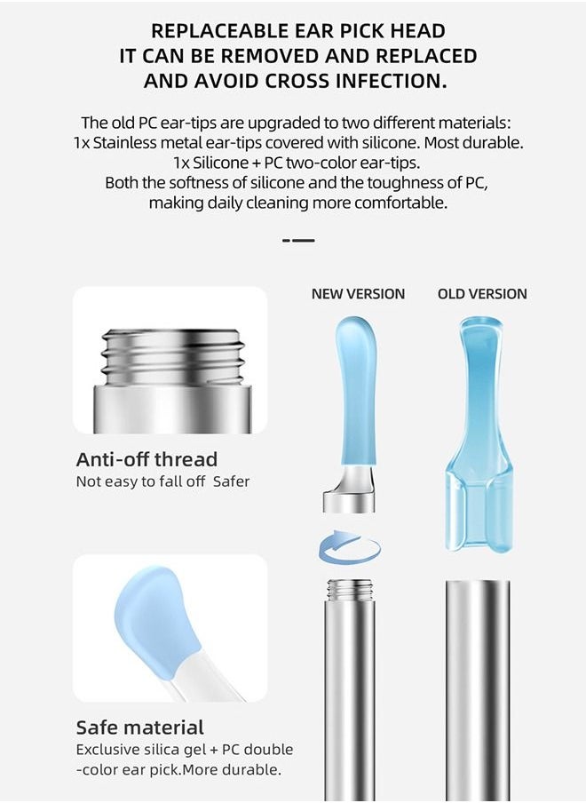 Bebird - R1 Ear Wax Removal Tool wireless Intelligent Visual Otoscope Ear Cleaner High Precision with Earwax Removal Tool - Image 1