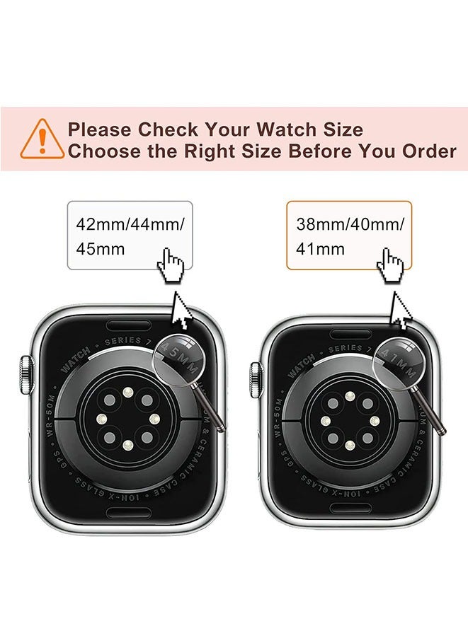 Compatible with Apple Watch Band 38mm 40mm 41mm Series 9 8 7 6 5 4 3 2 1 SE 1/ SE 2 for women, Bling Replacement Bracelet iWatch Band, Sparkle Diamond Rhinestone Stainless Steel Metal Wristband - Image 2