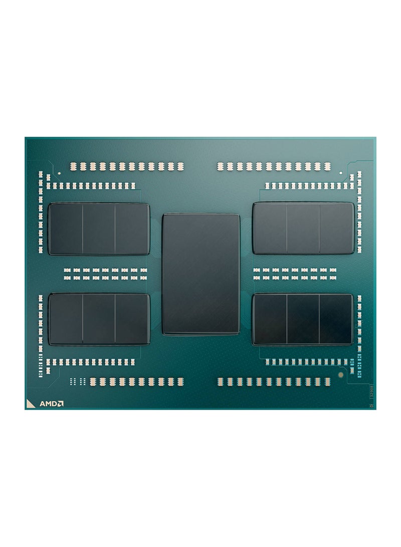 اي ام دي معالج Ryzen Threadripper PRO 7985WX بسرعة 3.2 جيجاهرتز sTR5، 64 نواة و 128 خيط، تردد توربو أقصى 5.1 جيجاهرتز، 256 ميجابايت ذاكرة تخزين مؤقت L3، ذاكرة DDR5 ECC 8-CH، تصل إلى 5200MT/s، Zen 4 Arc - Image 3