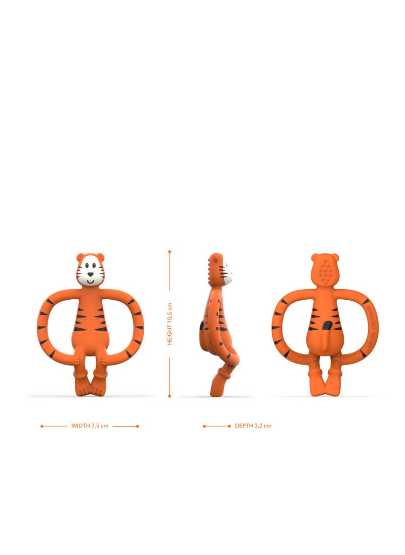 MATCHSTICK MONKEY - Animal Teether Tiger - Image 1
