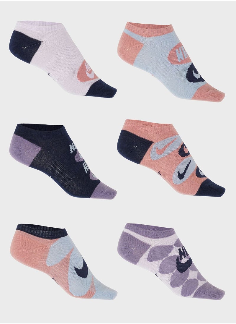 Nike - 6 Pack Everyday Crew Socks - Image 1