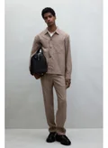 اتش اند ام light brown