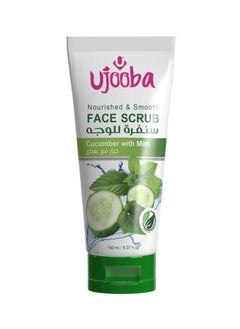 Ujooba Nourished And Smooth Face Scrub Cucumber And Mint 150 ML 