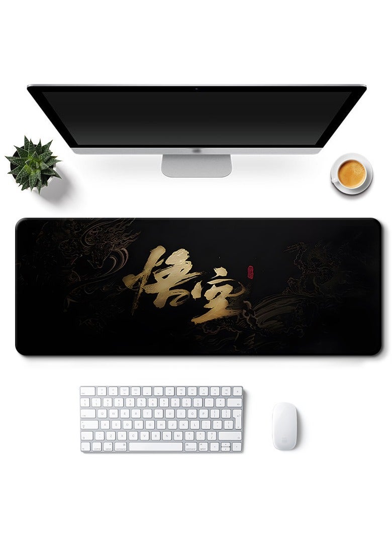 Black Myth Wukong Game Printed Large Mouse Pad, 800*300*3mm - Image 1