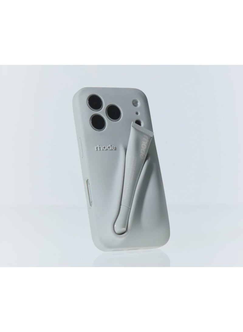 Rhode26 New Limited Edition Lip Gloss Blush Phone Case with Magnetic Lip Balm Holder
