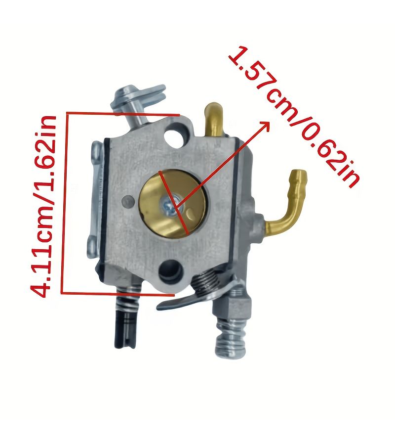 1 قطعة من فوهة النحاس البديلة لكاربوريتور MP16 لمنشار السلسلة الصيني 4500 5200 5800 45cc 52cc 58cc - Image 2