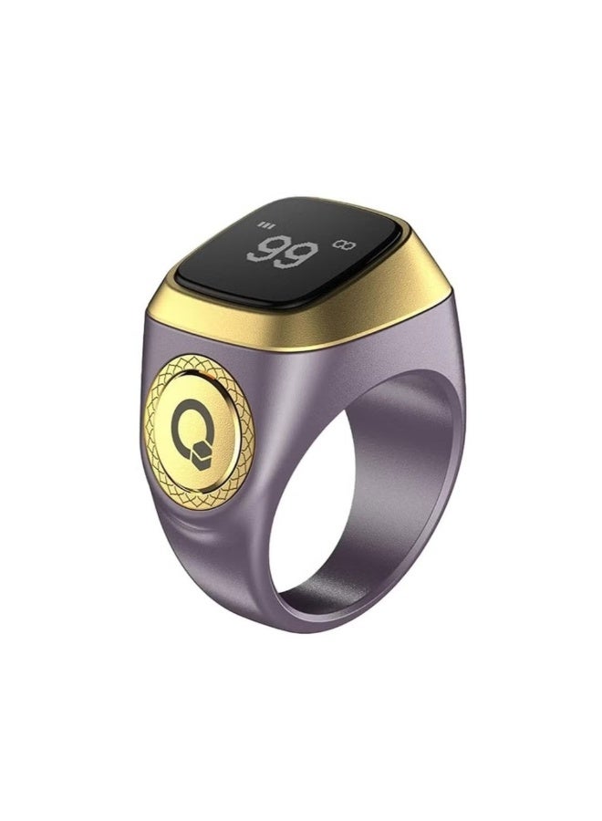 Smart Tasbih Plastic Zikr Lite Ring Violet 18MM