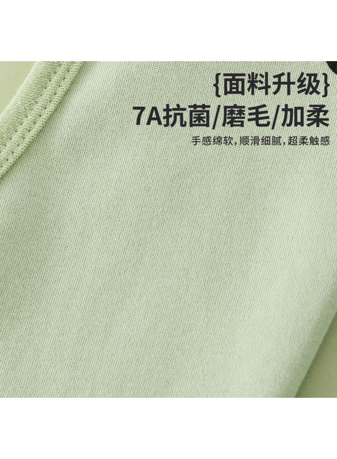 Doxiluka baby Open-crotch Pants Spring Infant Trousers Cotton Thermal Underwear Cute - Image 3