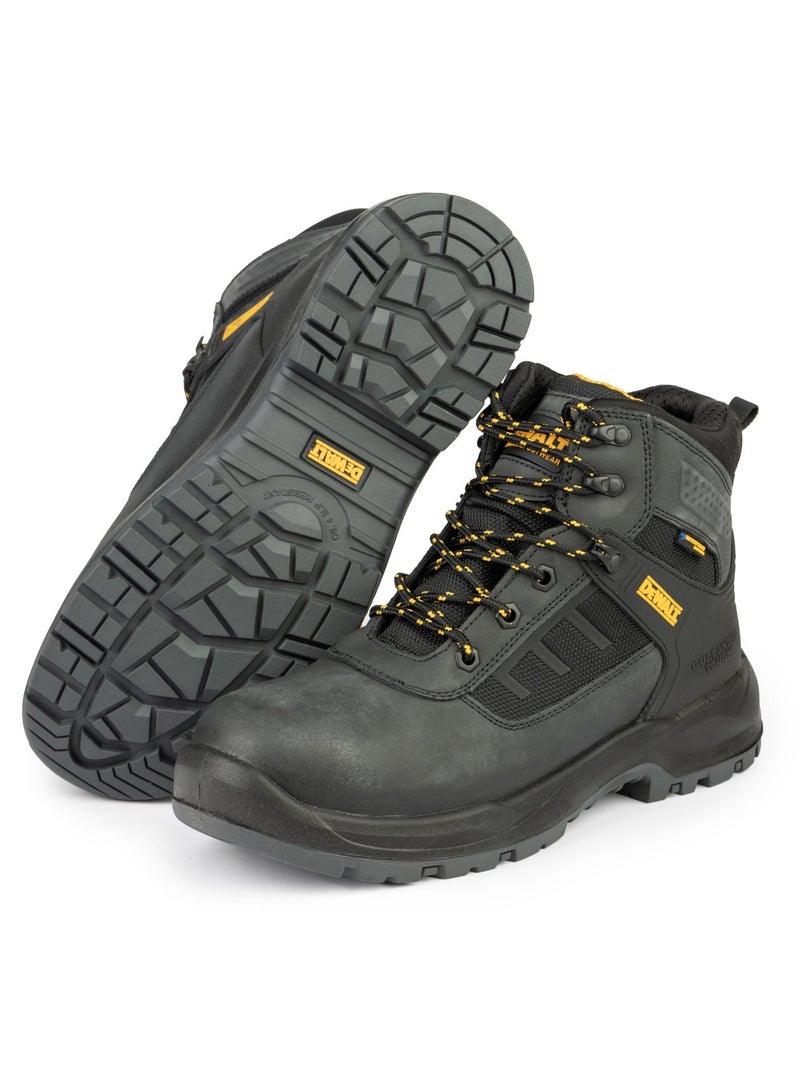 DeWalt Douglas Men’s 5-Inch Waterproof Steel Toe Safety Work Boots - Black - Image 2